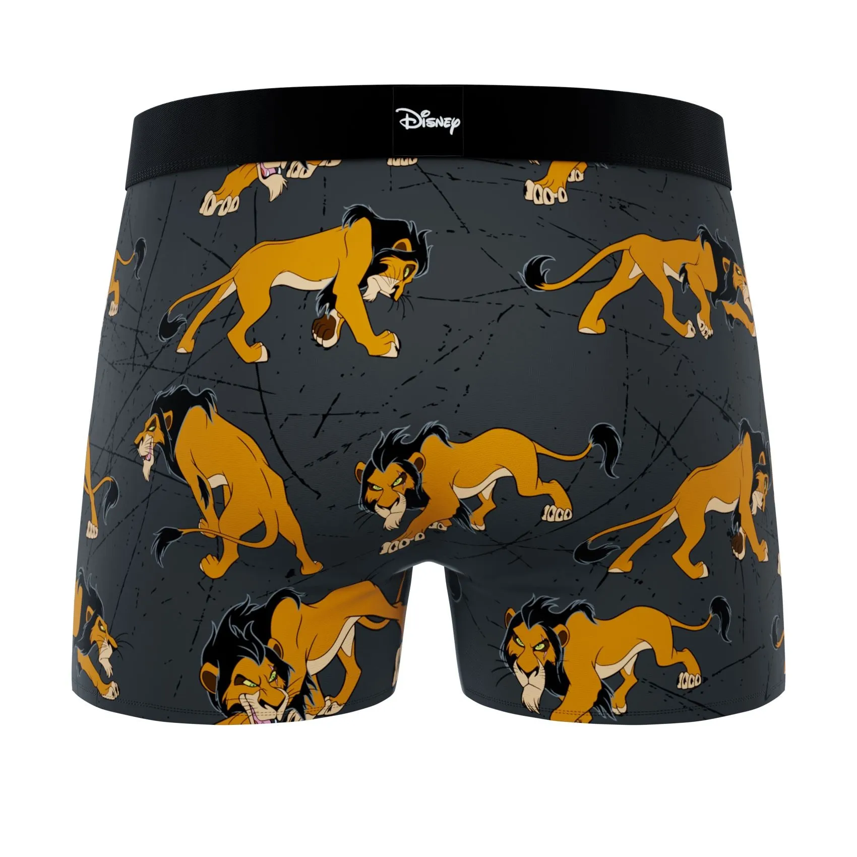 CRAZYBOXER Disney Lion King Scar Men's Boxer Briefs