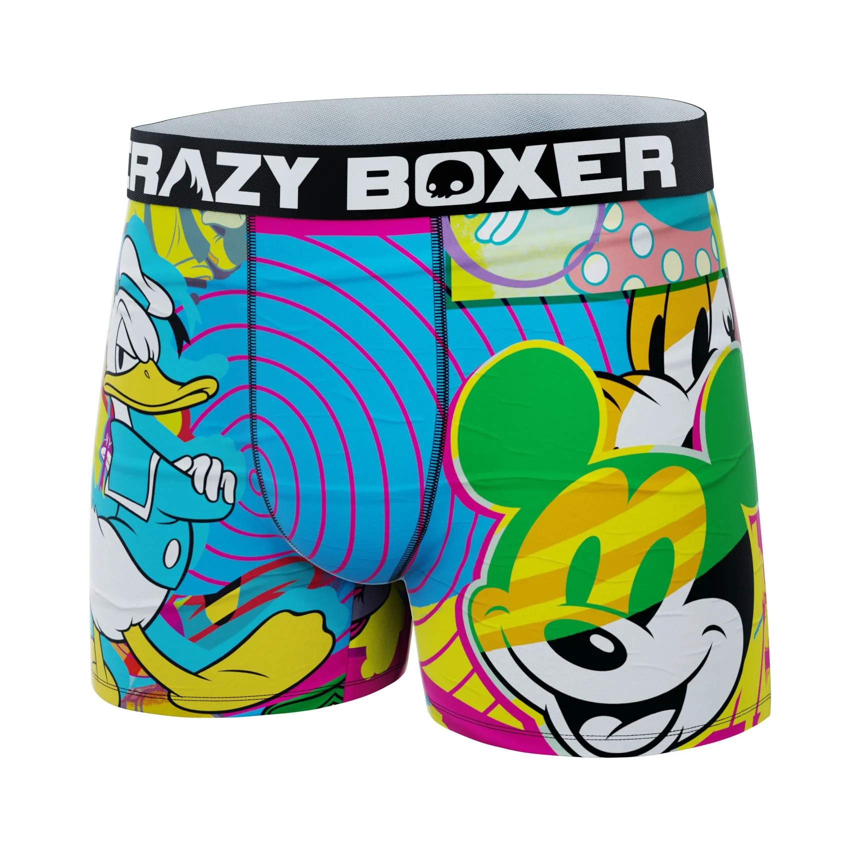 CRAZYBOXER Disney Trippy Men's Boxer Briefs