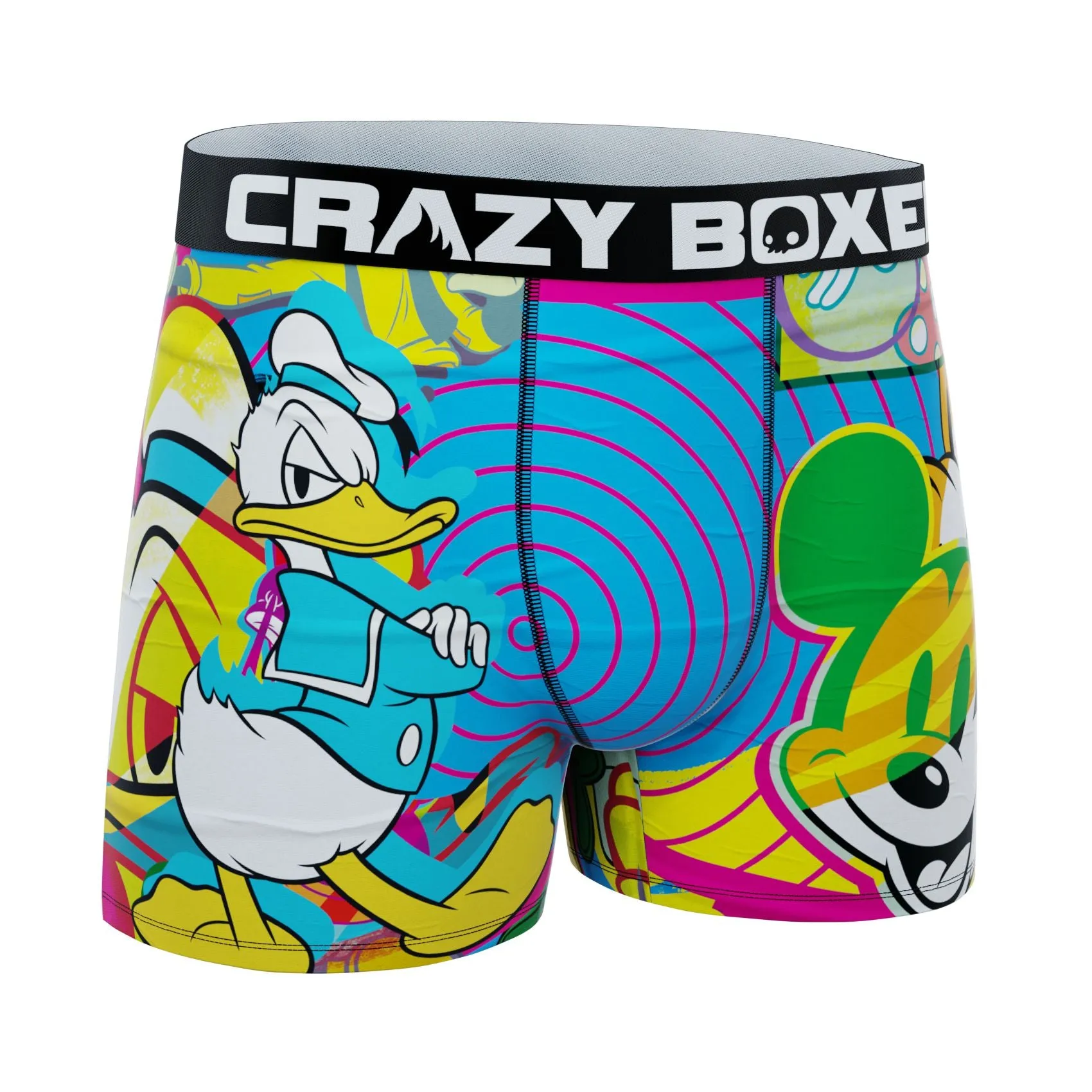 CRAZYBOXER Disney Trippy Men's Boxer Briefs