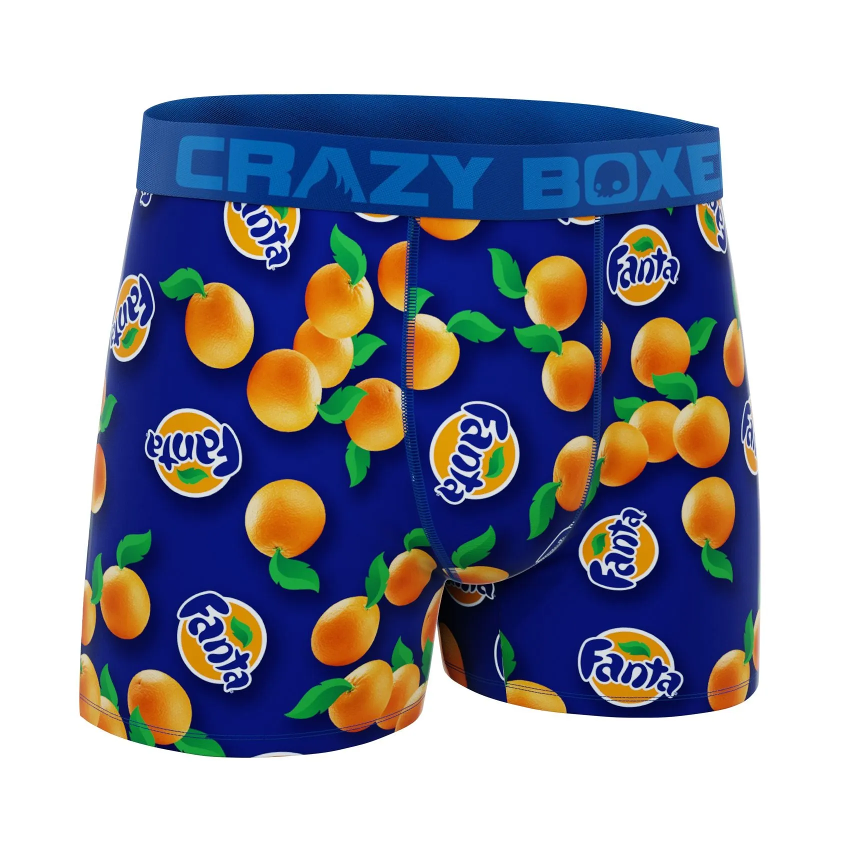 CRAZYBOXER Fanta Oranges Men's Boxer Briefs (Creative Packaging)