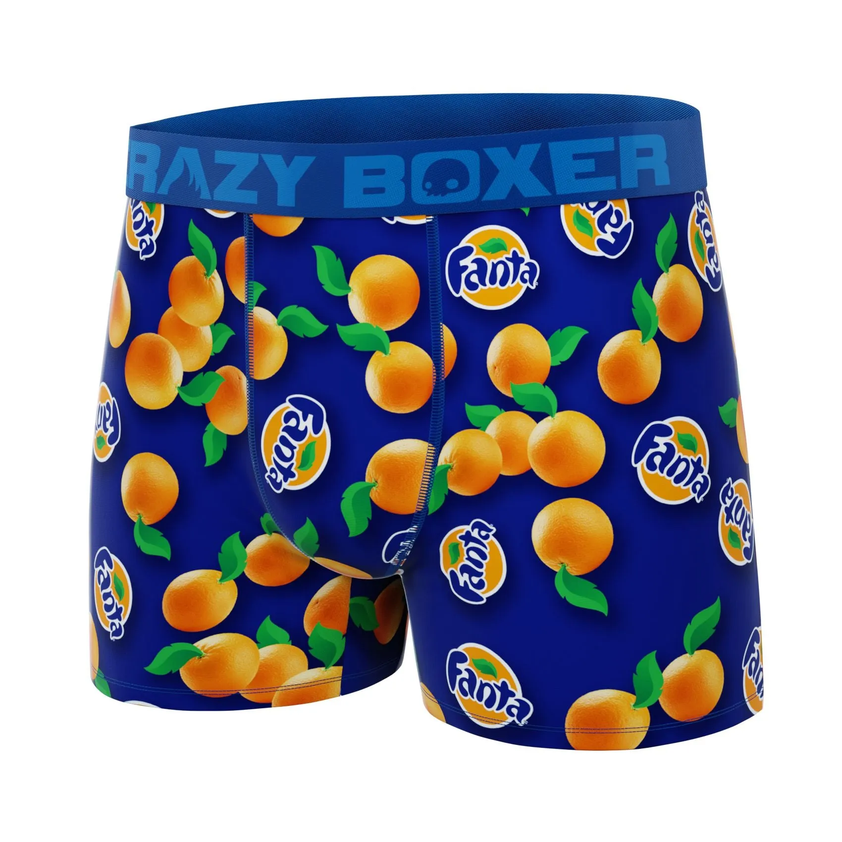 CRAZYBOXER Fanta Oranges Men's Boxer Briefs (Creative Packaging)