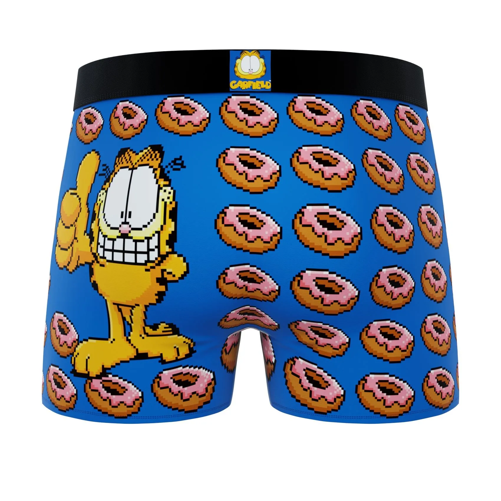 CRAZYBOXER Garfield Donuts Men's Boxer Briefs