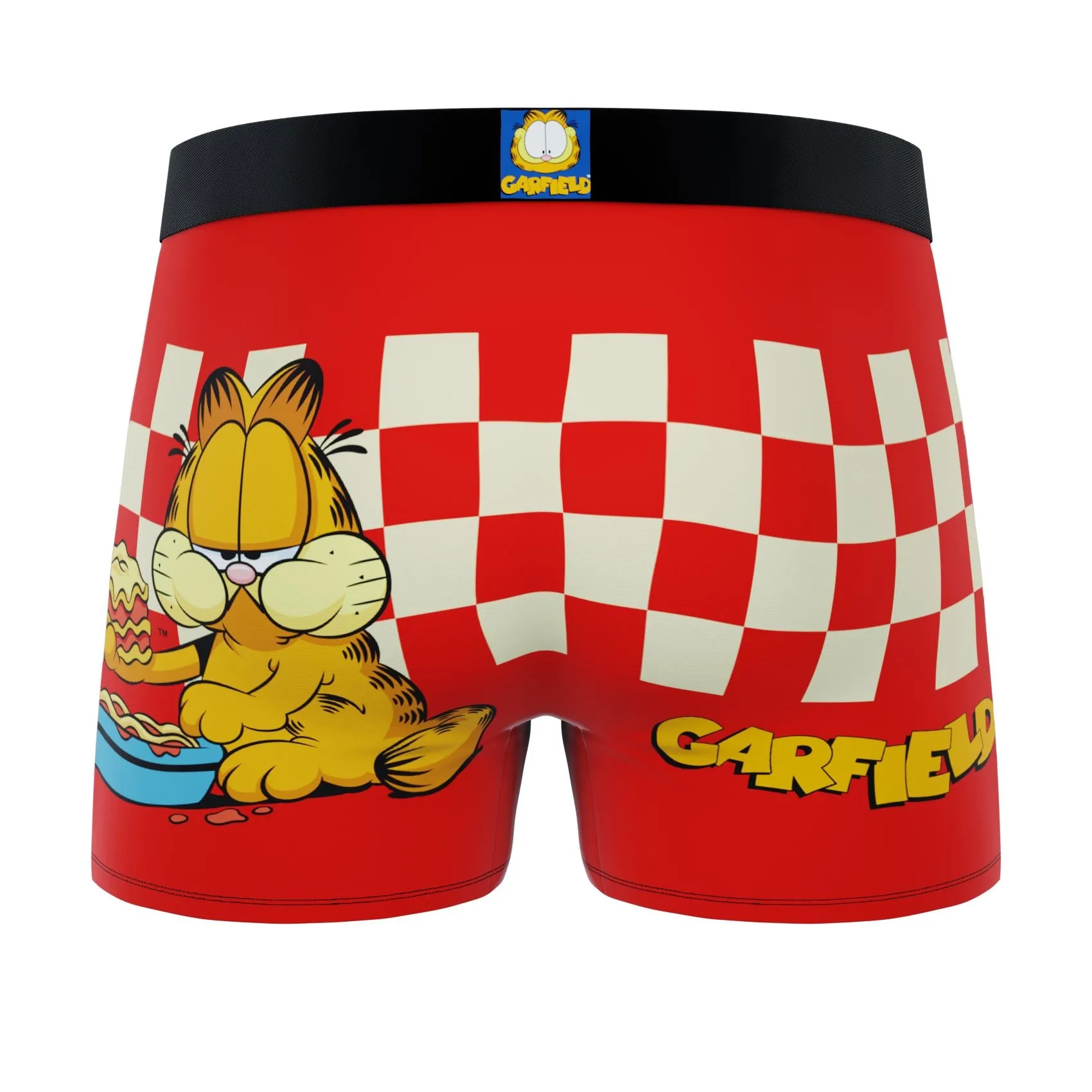 CRAZYBOXER Garfield Lasagna Box Men's Boxer Briefs (Creative Packaging)