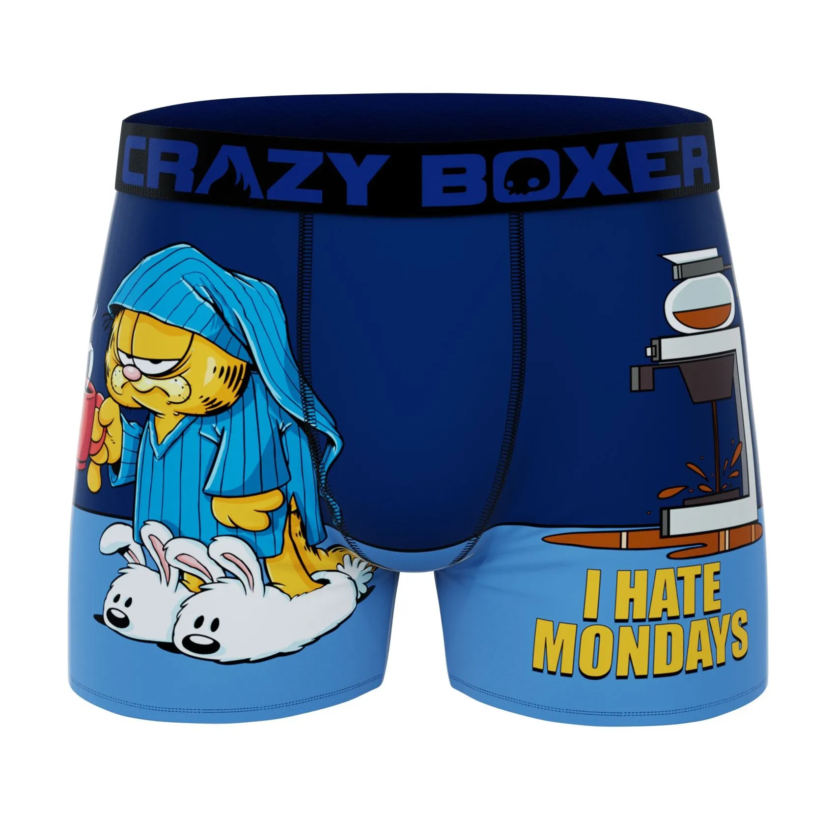CRAZYBOXER Garfield Sleep Men's Boxer Briefs (3 Pack)