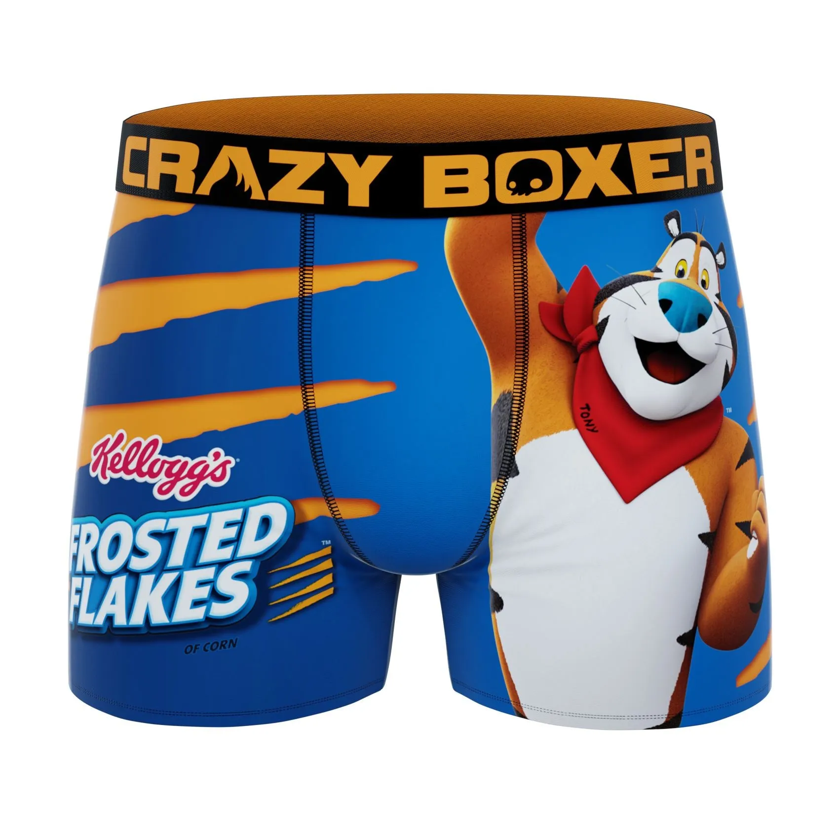 CRAZYBOXER Kellogg's Cereals Men's Boxer Briefs 3 Pack (Creative Packaging)