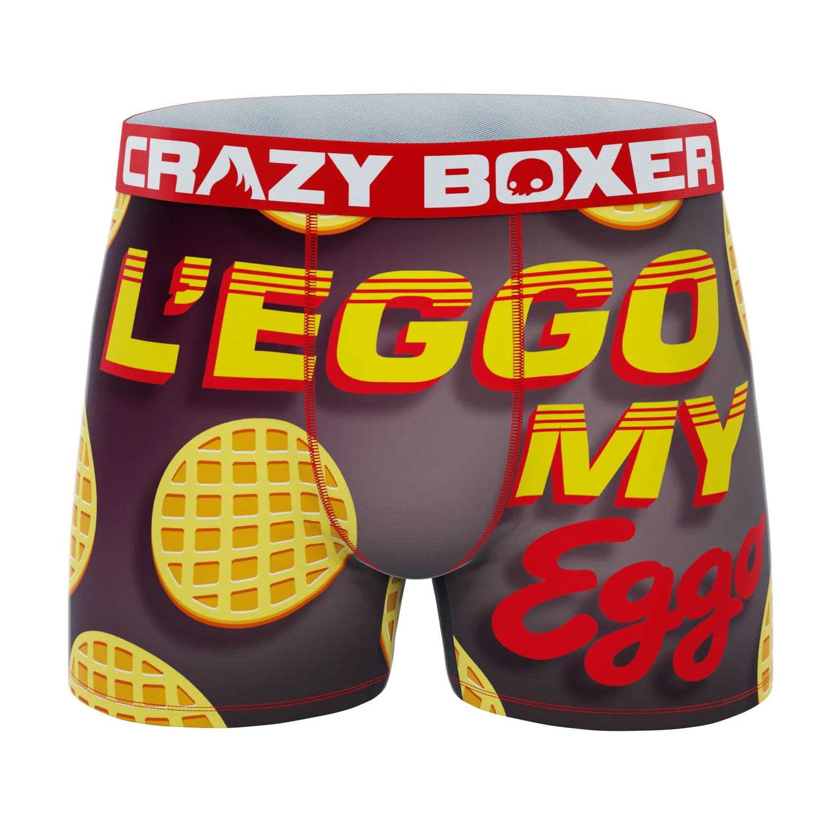 CRAZYBOXER Kellogg's Eggo Men's Boxer Briefs (3 Pack)