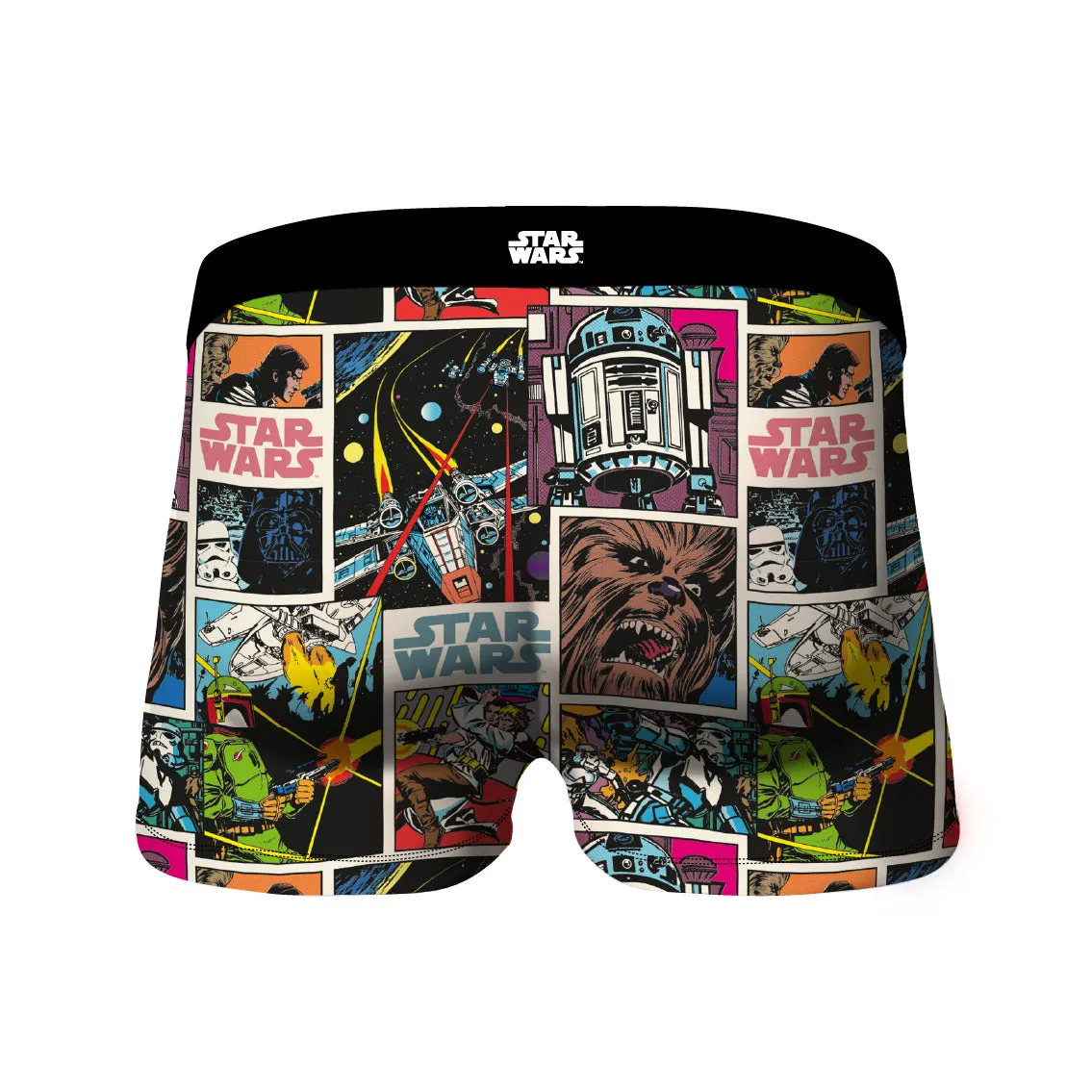 CRAZYBOXER Men's Star Wars Comic Boxer Briefs