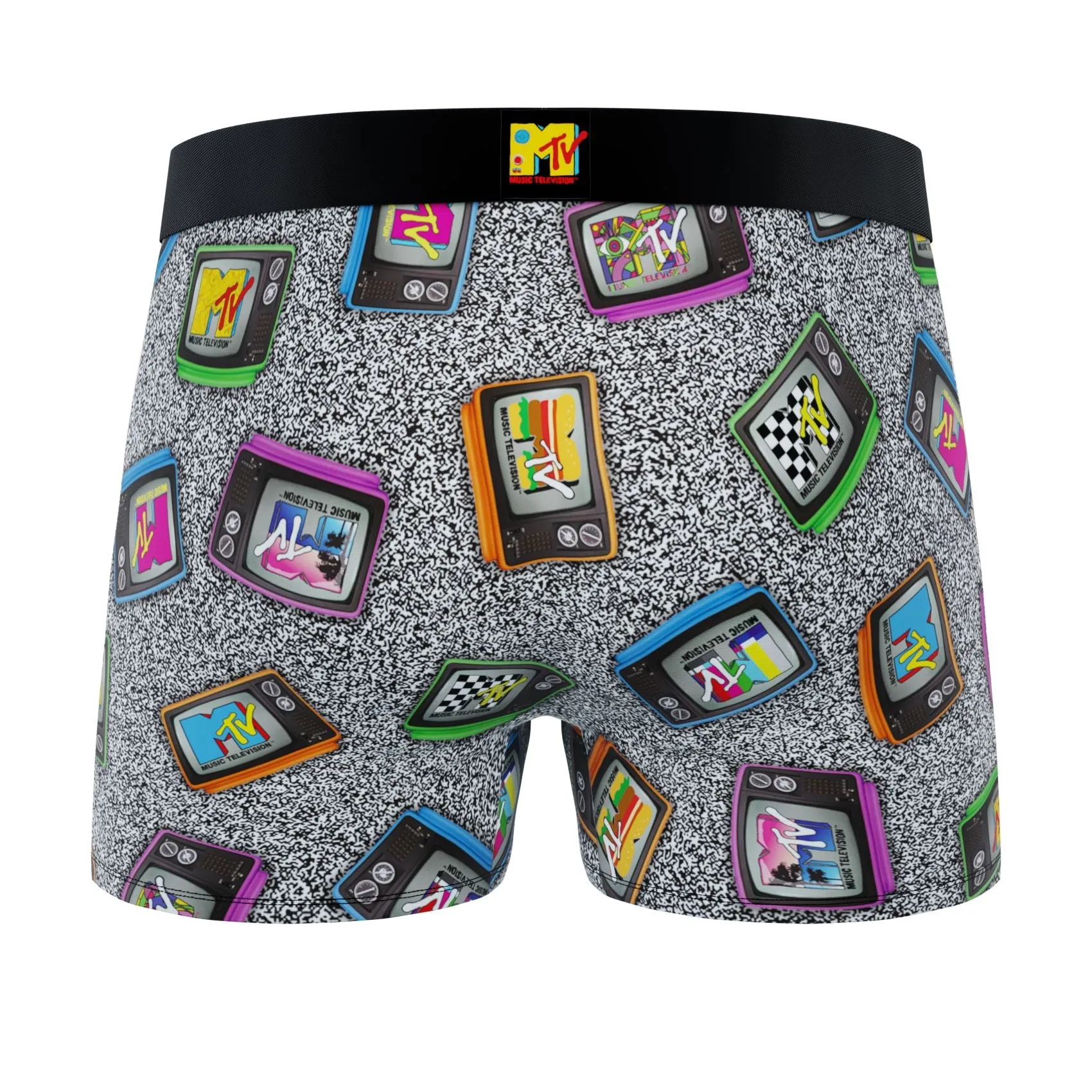 CRAZYBOXER MTV Logo Men's Boxer Briefs (2 pack)