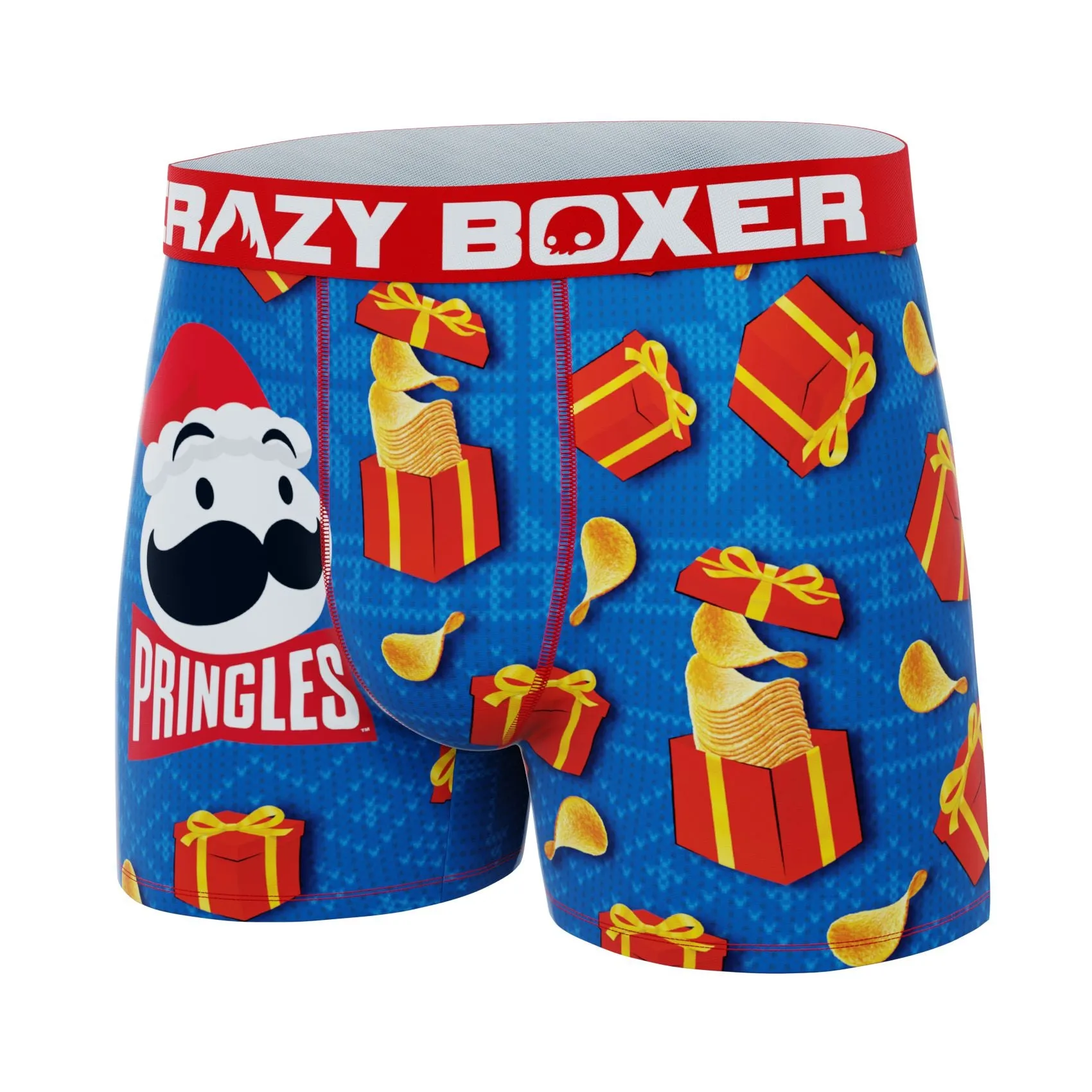 CRAZYBOXER Pringles Gifting Holidays Men's Boxer Briefs