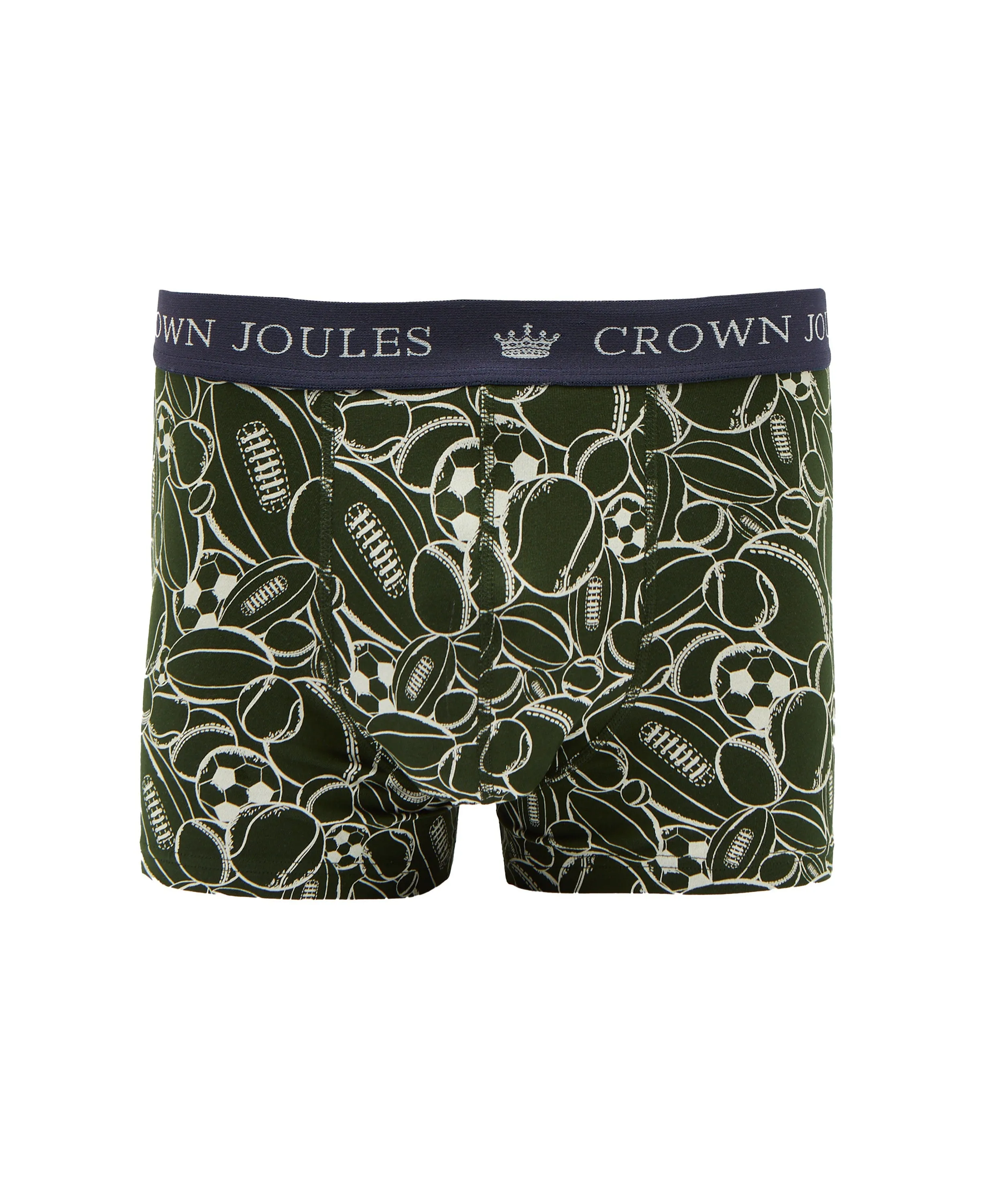 Crown Joules Cotton Boxer Briefs 2 Pack - Cock & Balls