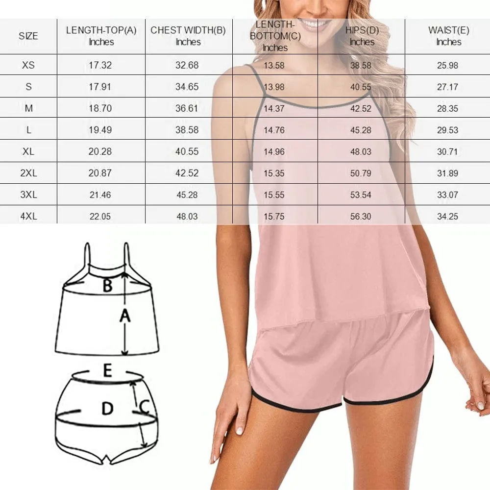 Custom Face I Love You Men's Pajamas Personalized Photo Sleepwear Sets