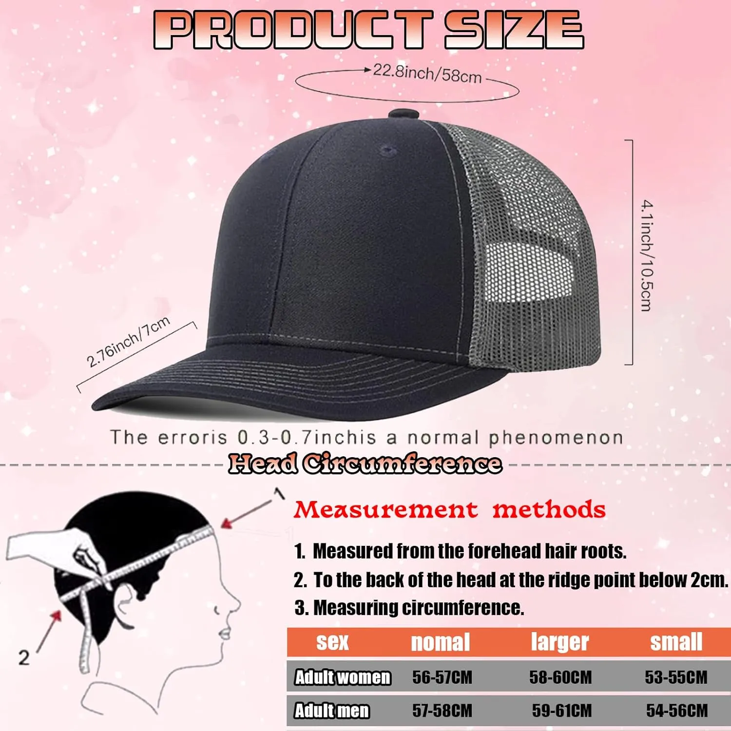 Custom Hats Bulk Custom Hats for Man Woman Personalized Hats Bulk Custom Trucker Hat Custom Hats with Text Photo Logo
