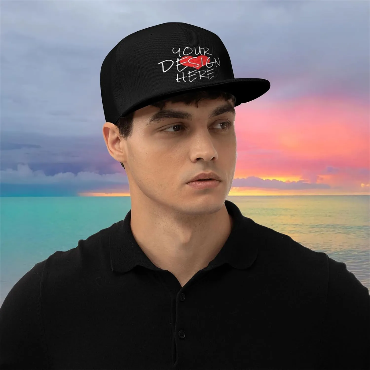 Custom Hats for Man Woman Personalized Custom Hats Bulk Hats Bulk Custom Trucker Hat Custom Hats with Text Photo Logo