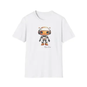 Cute Robot | Unisex Softstyle T-Shirt