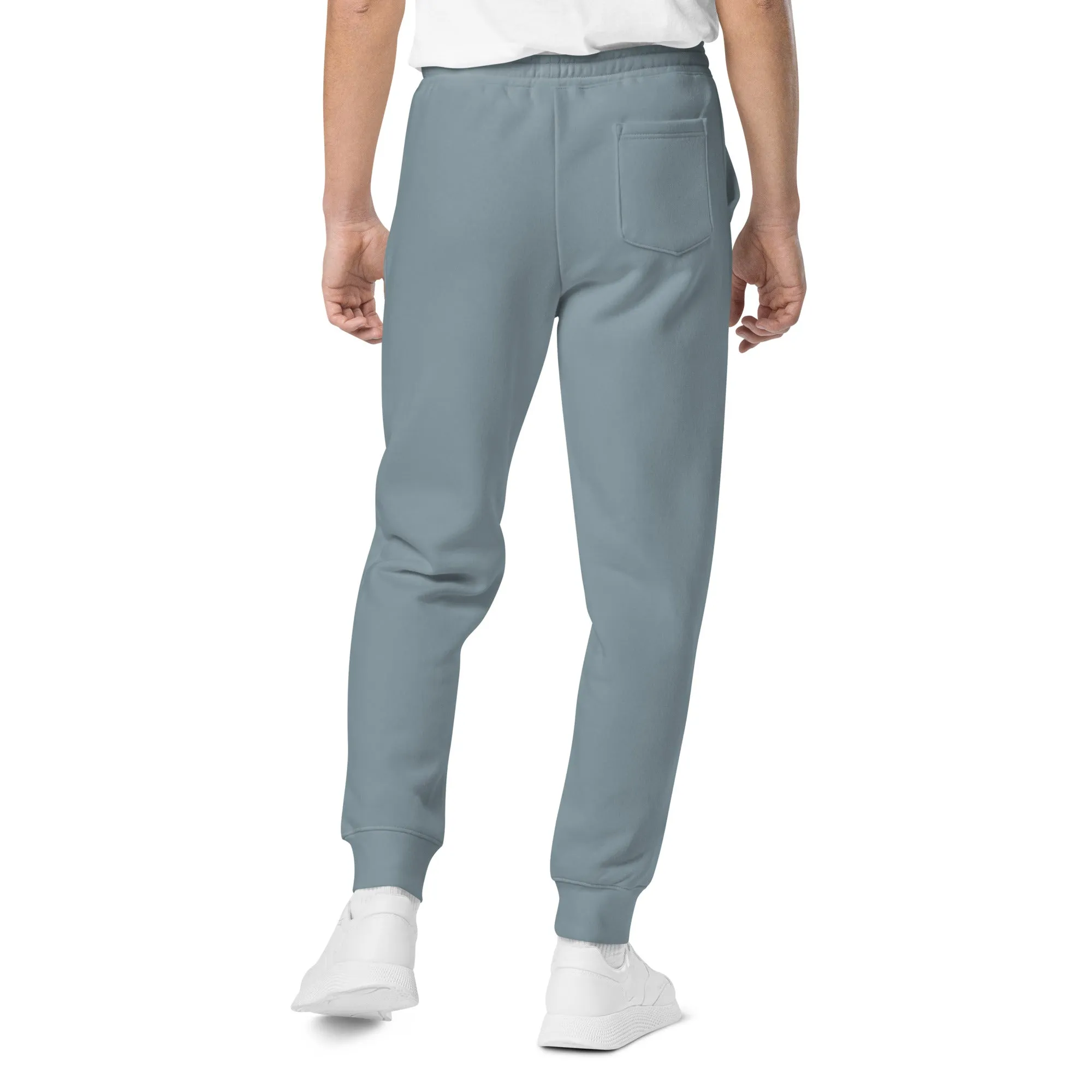 Damani Brand Abstract Moon Pigment-Dyed Sweatpants