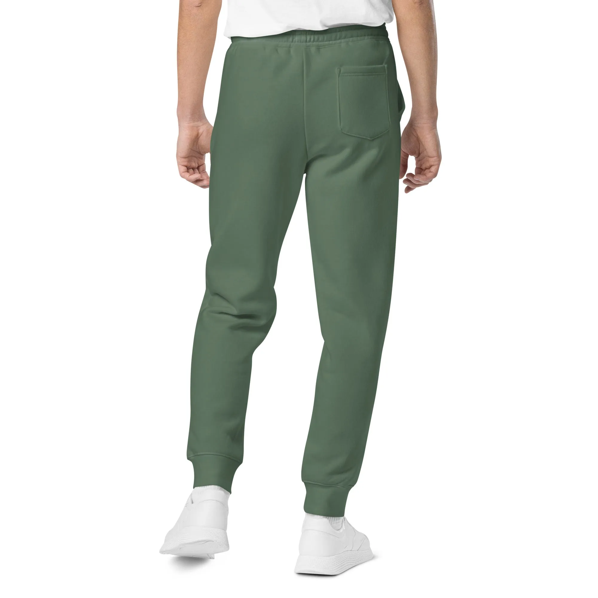 Damani Brand Abstract Moon Pigment-Dyed Sweatpants