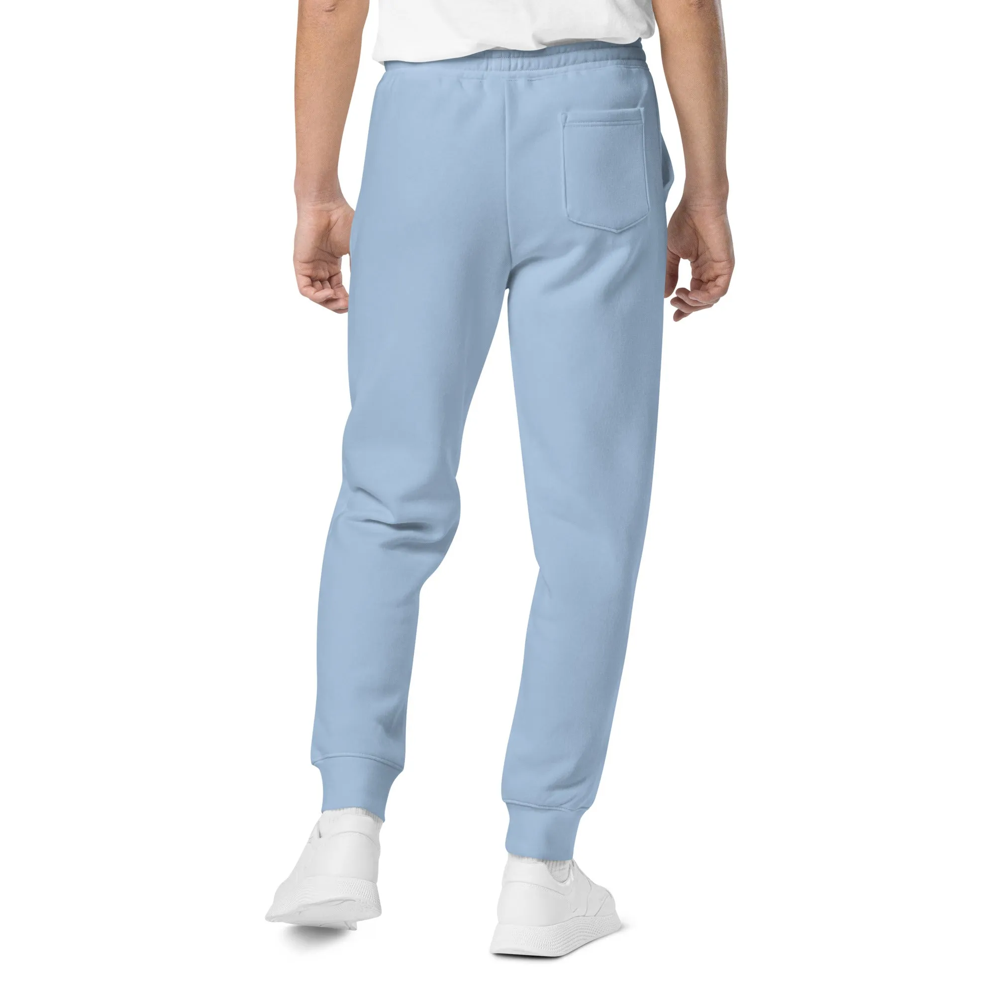 Damani Brand Abstract Moon Pigment-Dyed Sweatpants