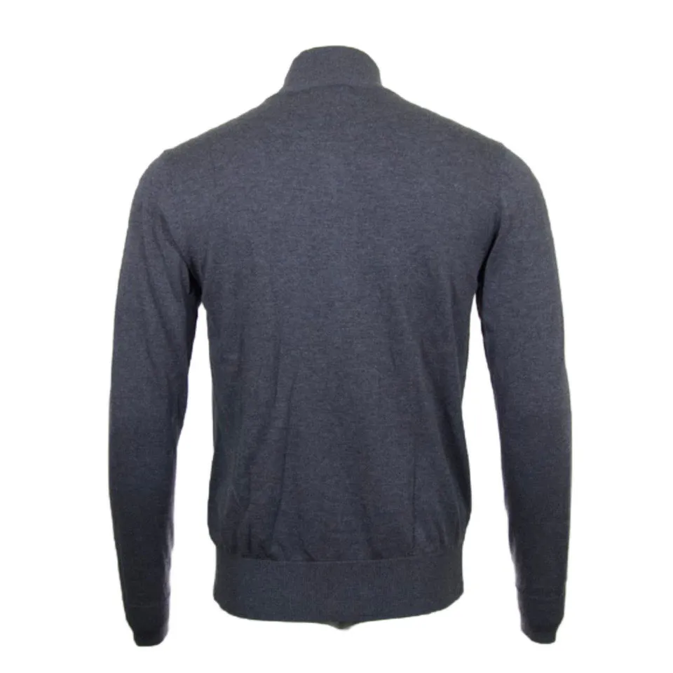 Daniel K Men's Sweatshirt Long Sleeve Full Zip Mock Neck Casual Pullover Sweater