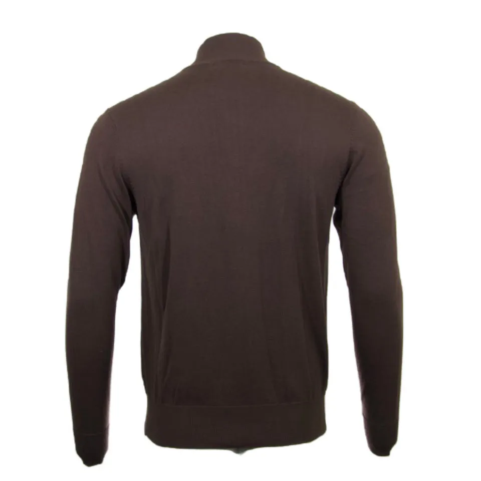 Daniel K Men's Sweatshirt Long Sleeve Full Zip Mock Neck Casual Pullover Sweater