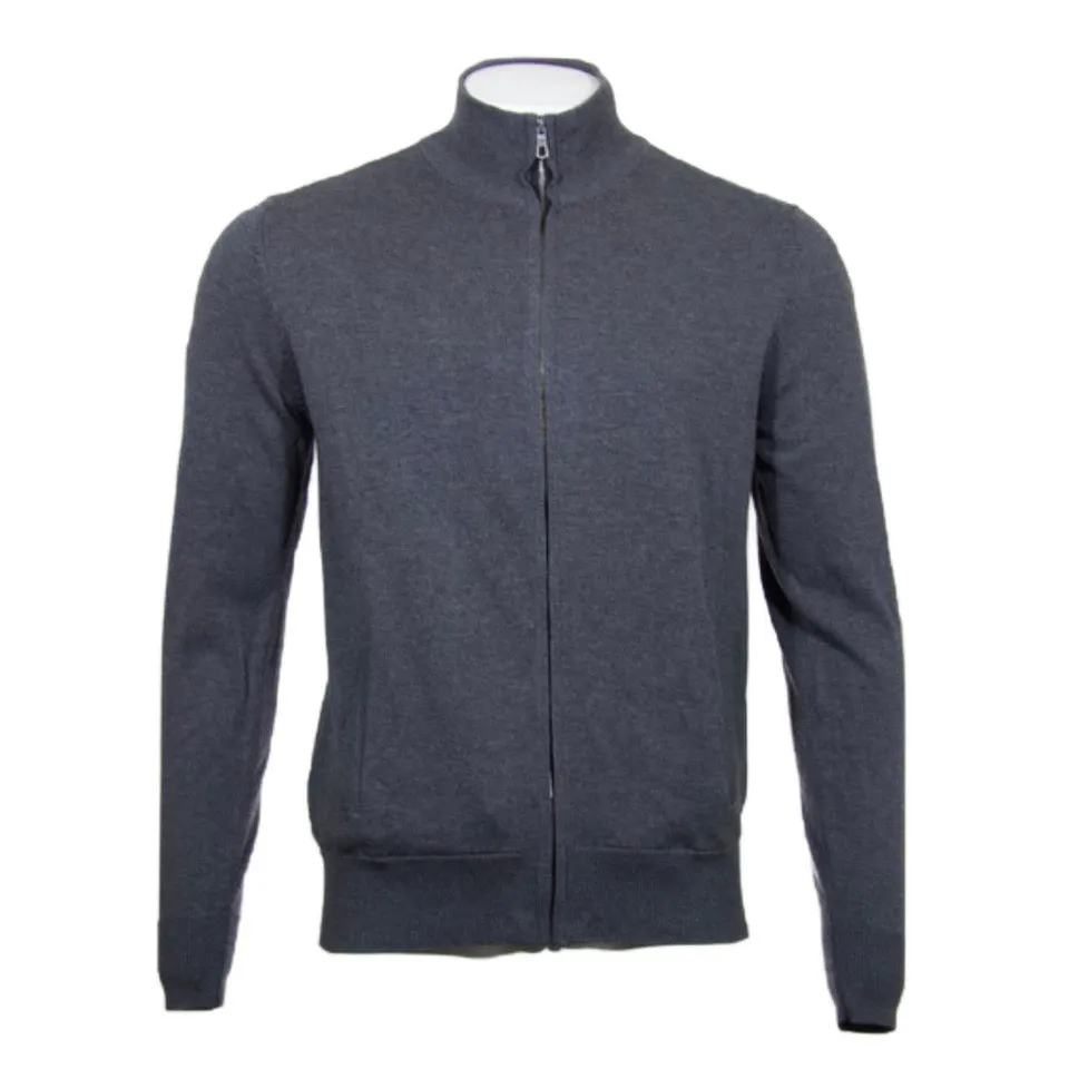 Daniel K Men's Sweatshirt Long Sleeve Full Zip Mock Neck Casual Pullover Sweater