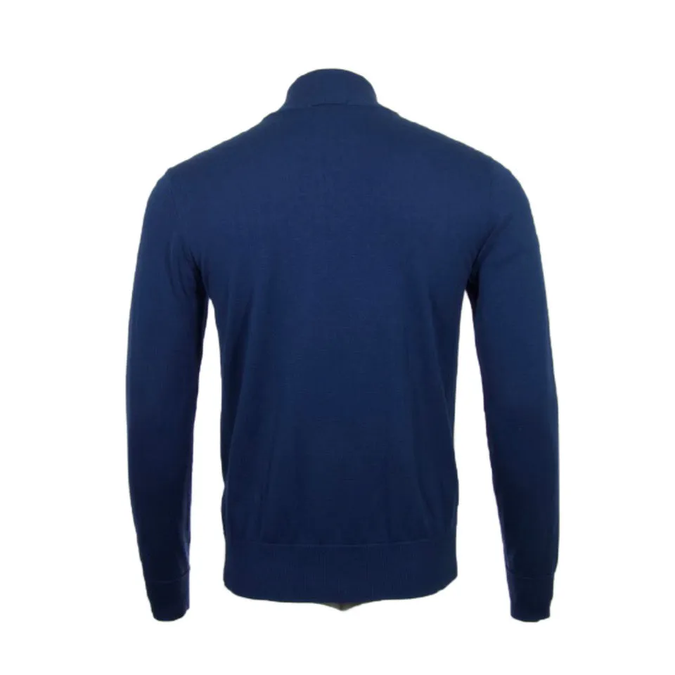 Daniel K Men's Sweatshirt Long Sleeve Full Zip Mock Neck Casual Pullover Sweater