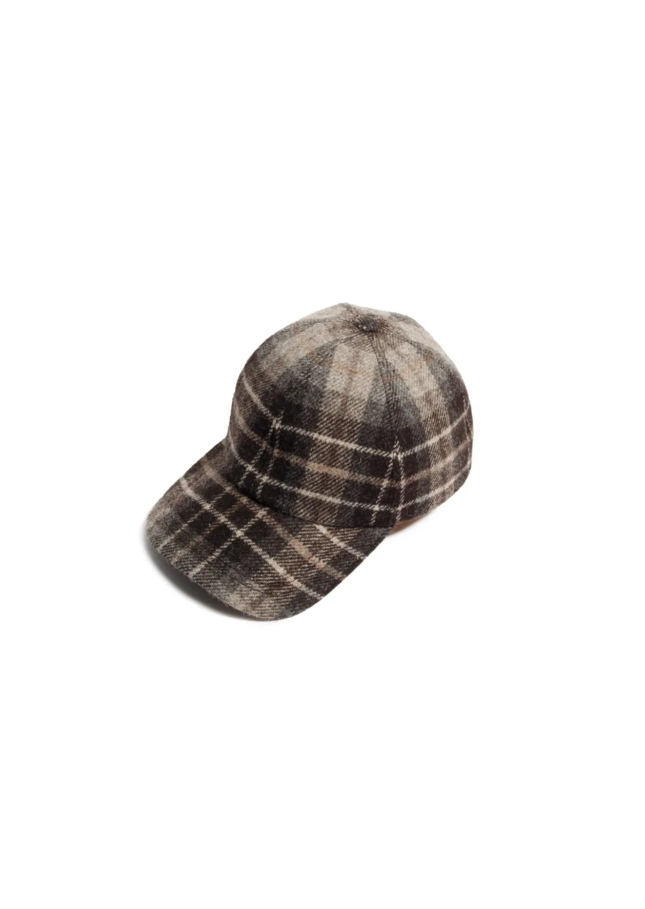 De Bonne Facture Cap Original Sonsie Undyed Shepherd's Check