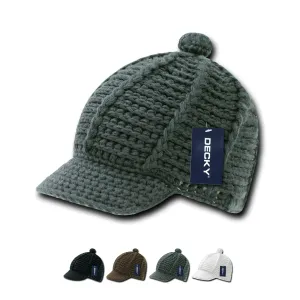 Decy 624 Reggae Cap, Knit Beanie Hat