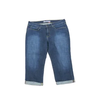 Denizen From Levis Womens Straight Leg Jeans High Rise 5 Pockets Blue Size 16
