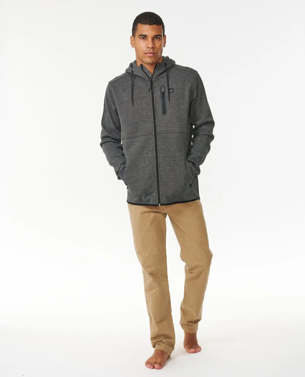 Departed Anti-Series Fleece - Charcoal Marle