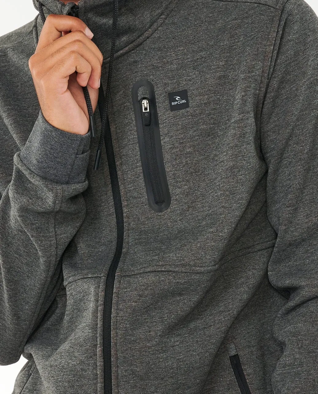 Departed Anti-Series Fleece - Charcoal Marle