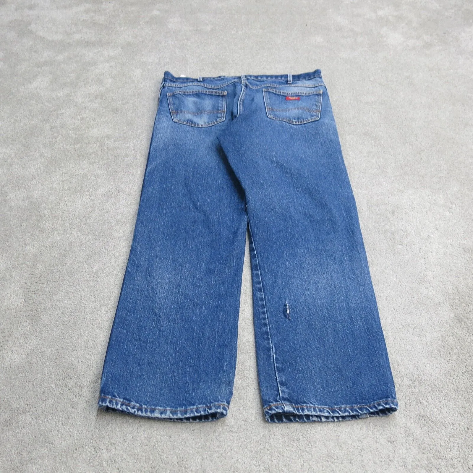 Dickies Jeans Mens 38X32 Blue 100% Cotton Stretch Mid Rise Straight Leg CA01095