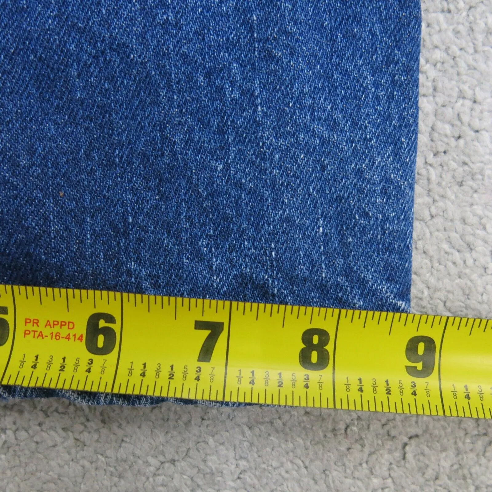 Dickies Jeans Mens 38X32 Blue 100% Cotton Stretch Mid Rise Straight Leg CA01095