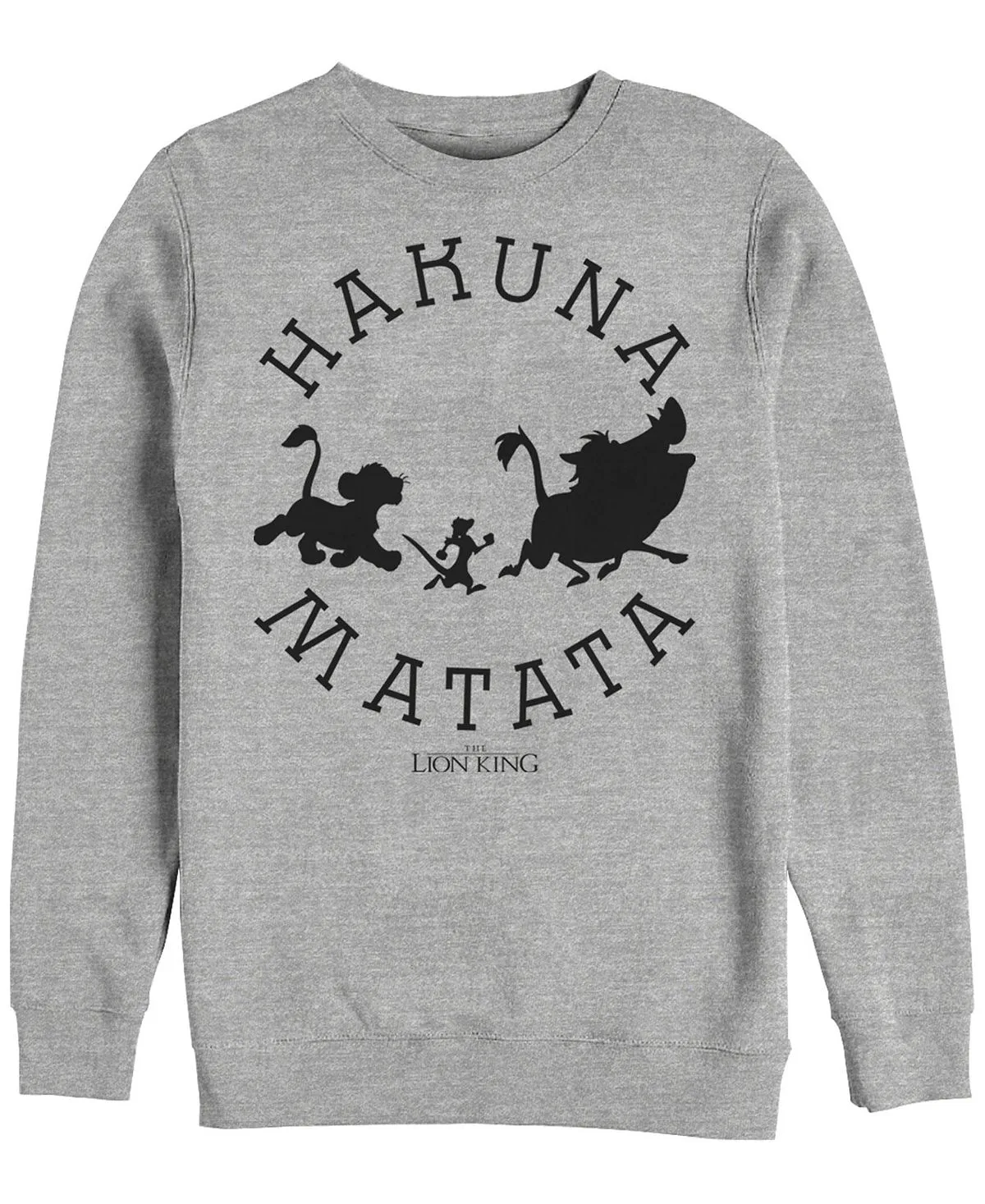 Disney Men's Costume "The Lion King Hakuna Matata Pride Camp" Fifth Sun fleece, multi