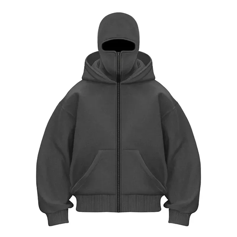 Double hoodies men's sweatshirts