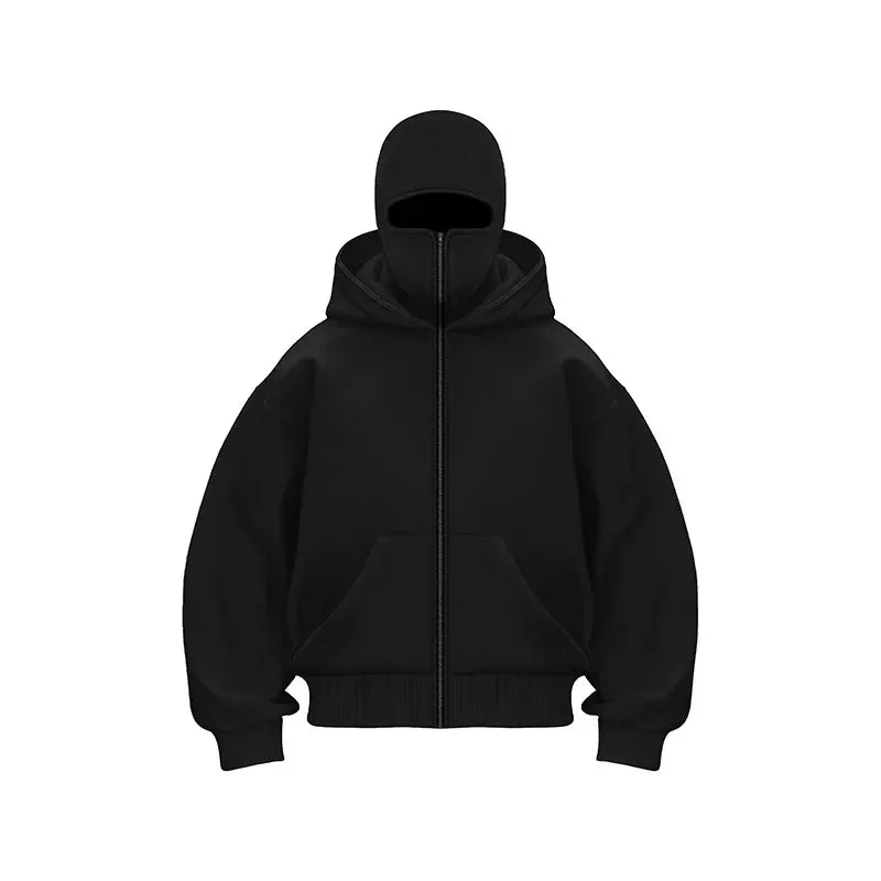 Double hoodies men's sweatshirts