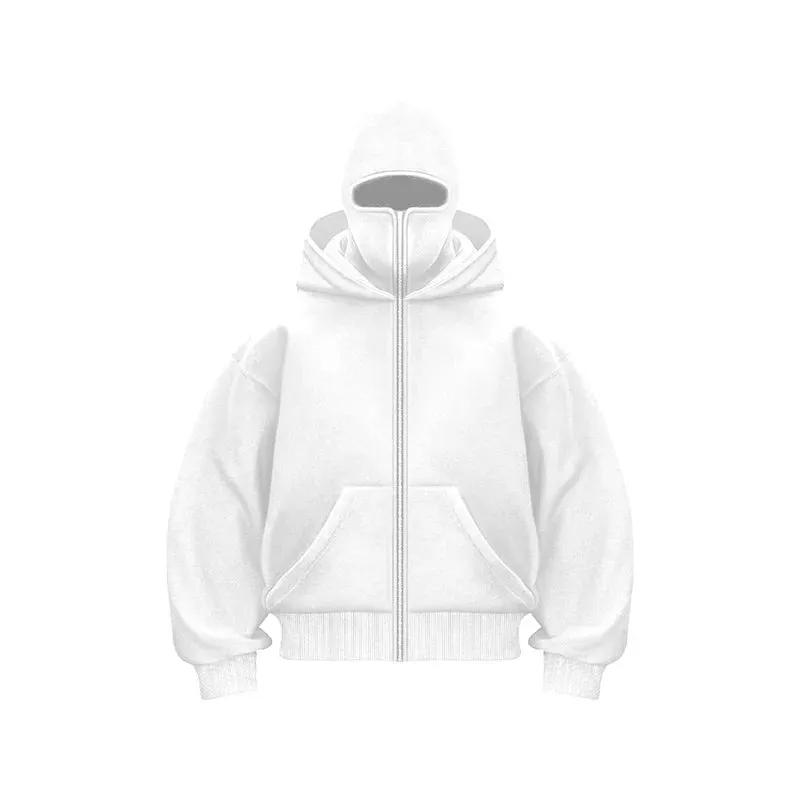 Double hoodies men's sweatshirts