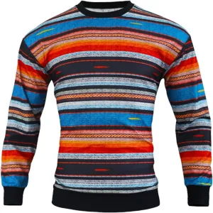 Dress Sweater For Men Fashion Casual Personality Christmas Printed Couple Sweater Pullover Sweater Top Blue Sweater