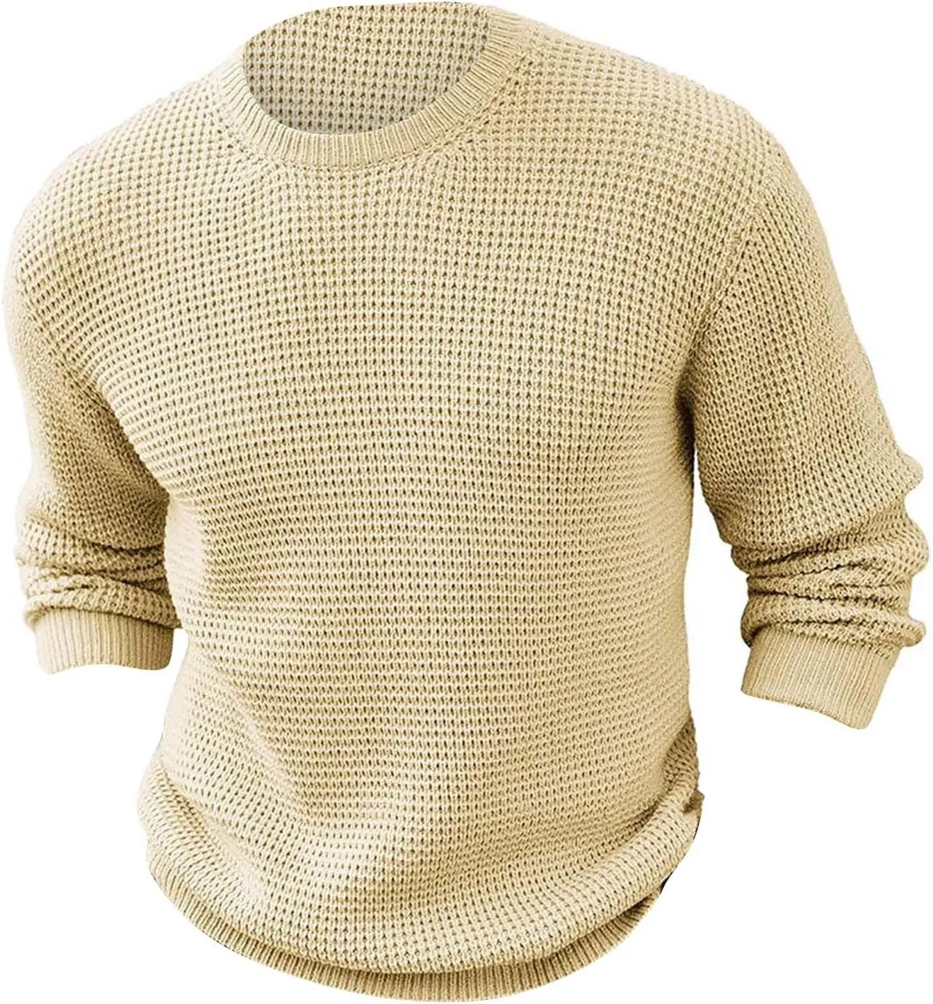 Dress Sweater For Men Fashion Casual Personality Christmas Printed Couple Sweater Pullover Sweater Top Blue Sweater