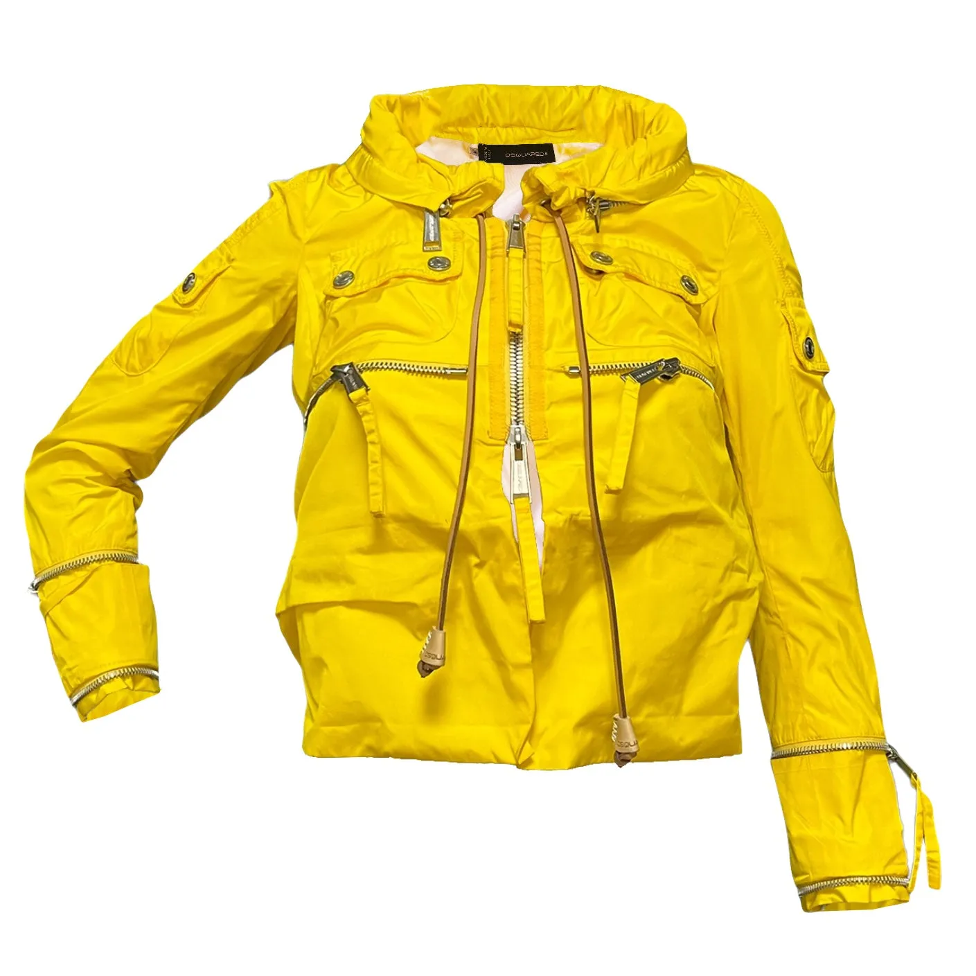 DSQUARED2 Zip Detail Cropped Jacket