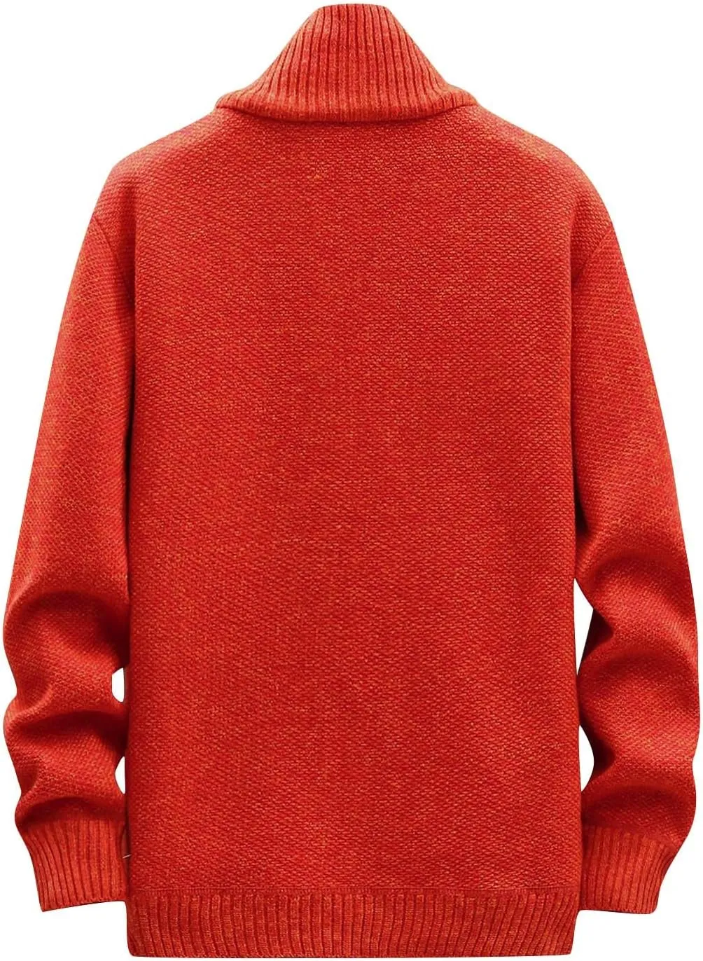 Dudubaby Ugly Sweater Menautumn and Winter Fashion Loose Cardigan Warm Lapel Hooded Jacket Sweater Plus Size Sweaters
