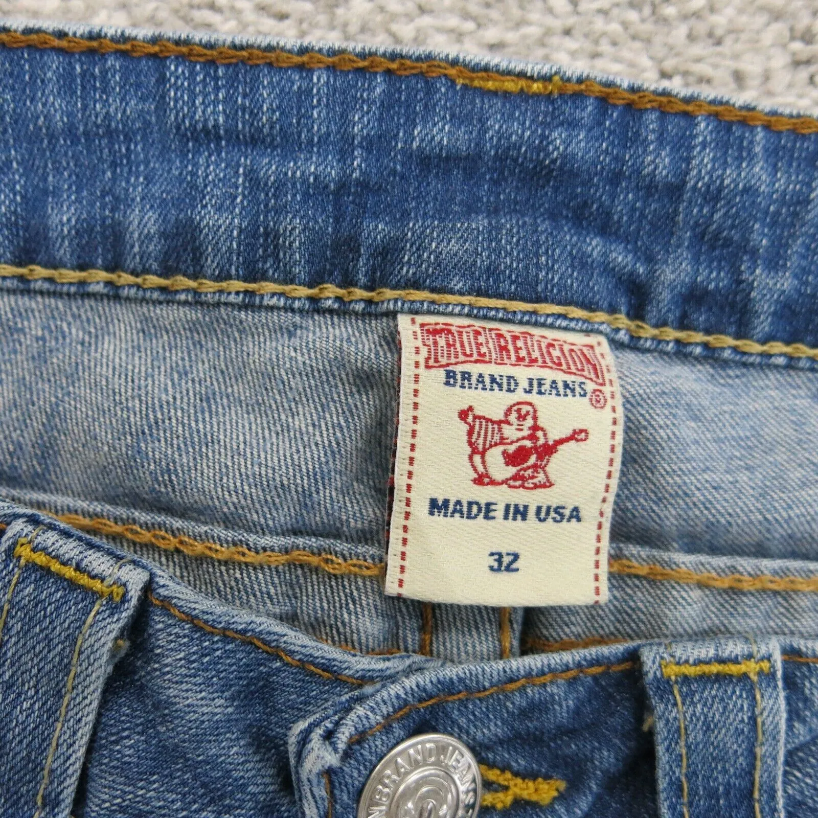 Duluth Trading Jeans Womens Blue 32 Denim Stretch Straight Leg Low Rise Outdoor