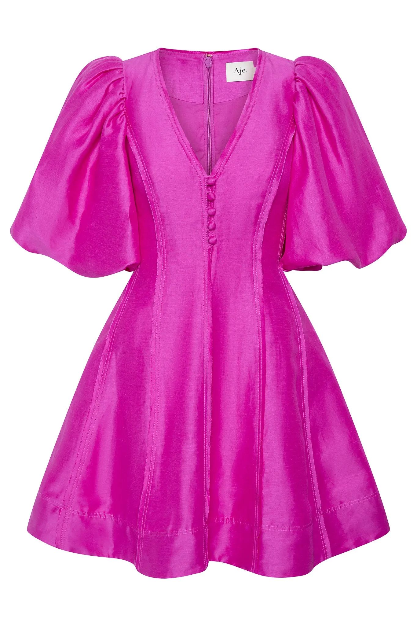 Dusk Puff Sleeve Mini Dress