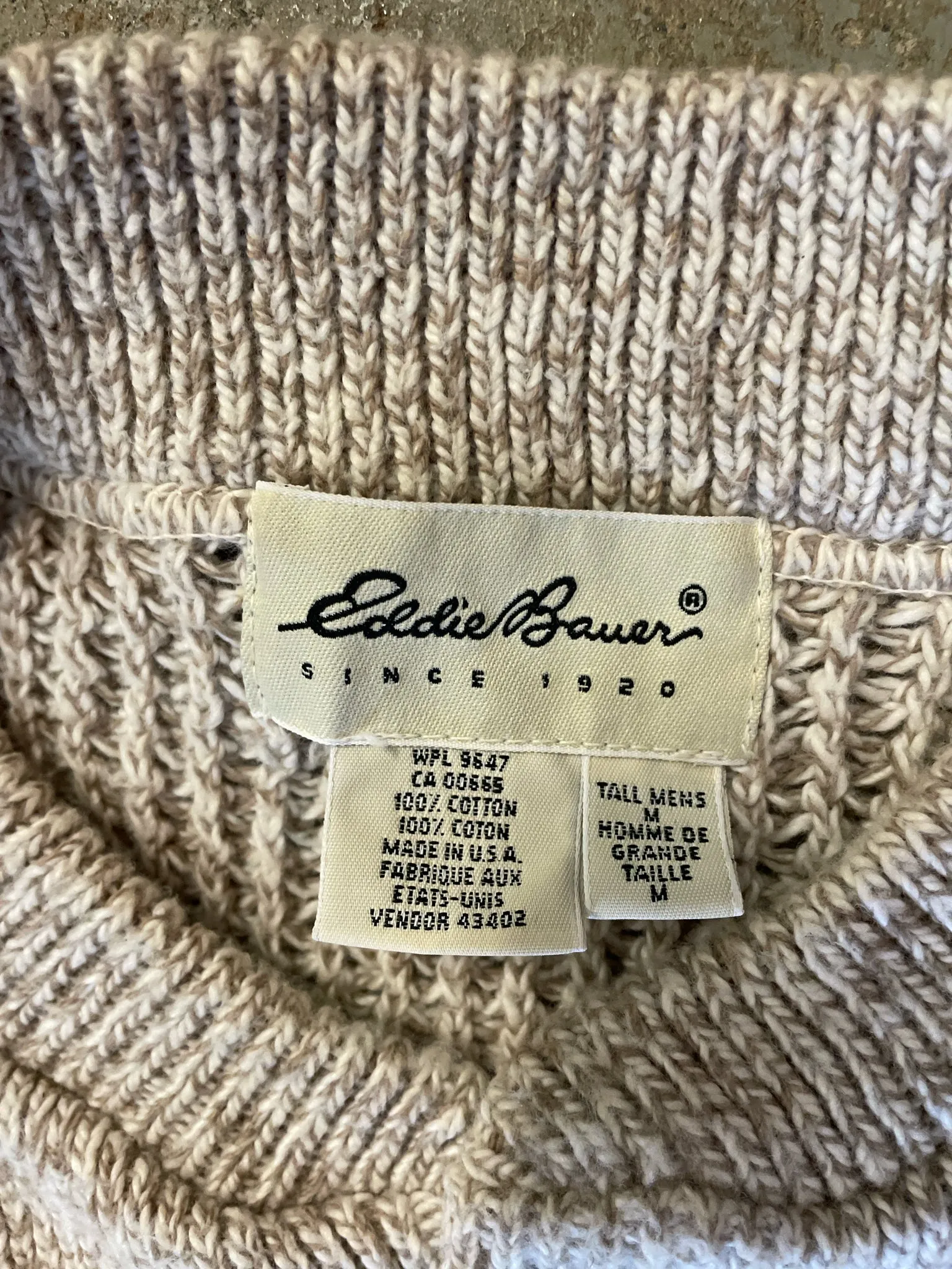 Eddie Bauer Sweater Men's M