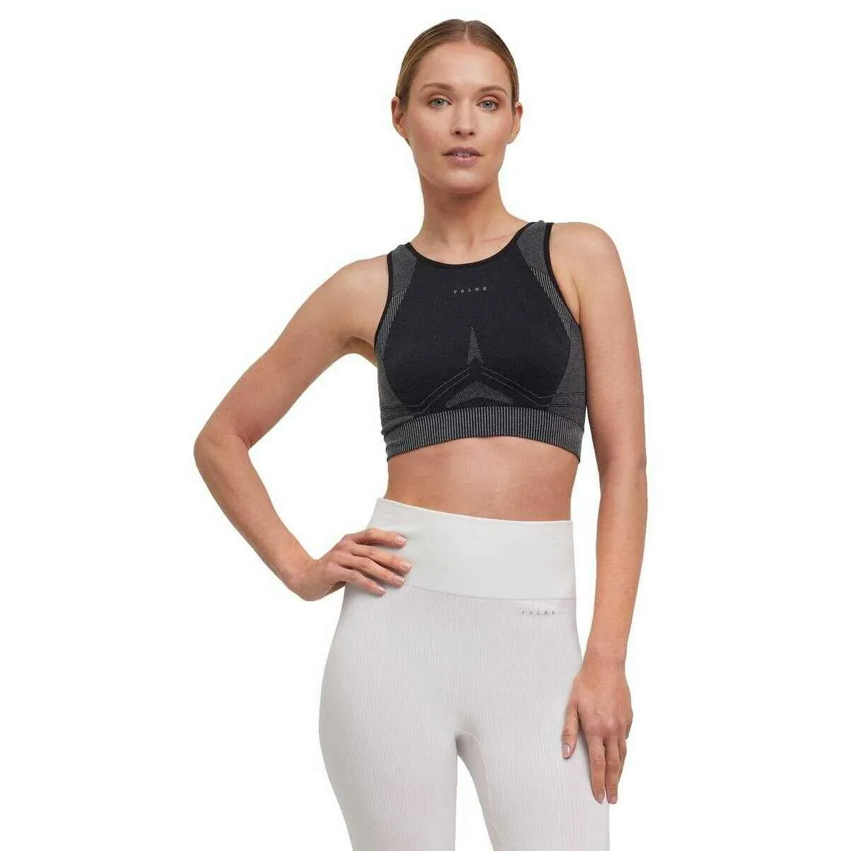 Falke Yoga Sports Bra - Black