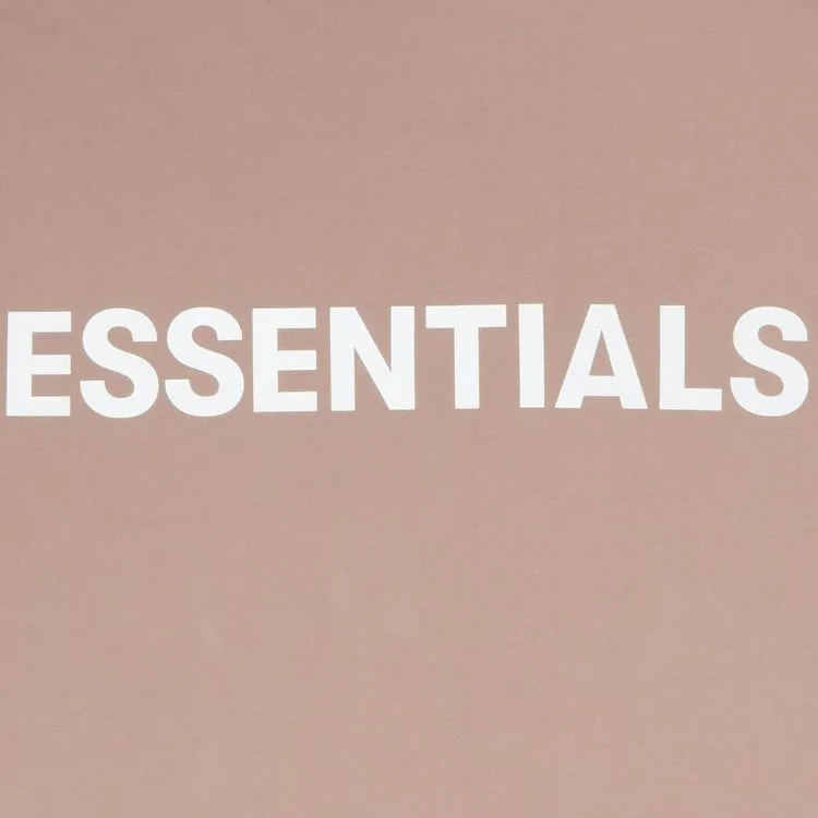 Fear of God Essentials 3M Logo Boxy T-Shirt 'Blush', Pink