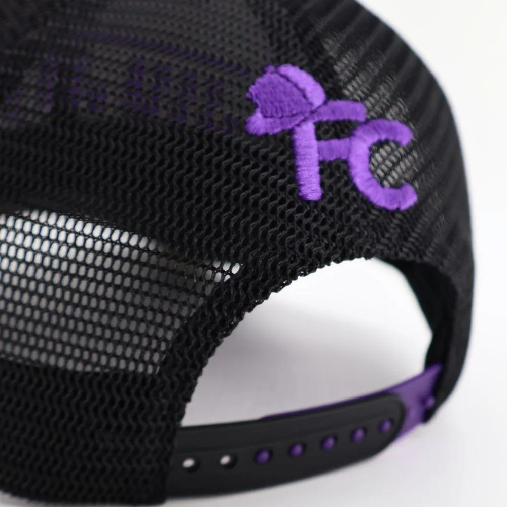 FightCaps BJJ Ranked Trucker Cap - Purple