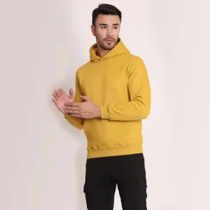 Fleece Hoodie-Break Yellow