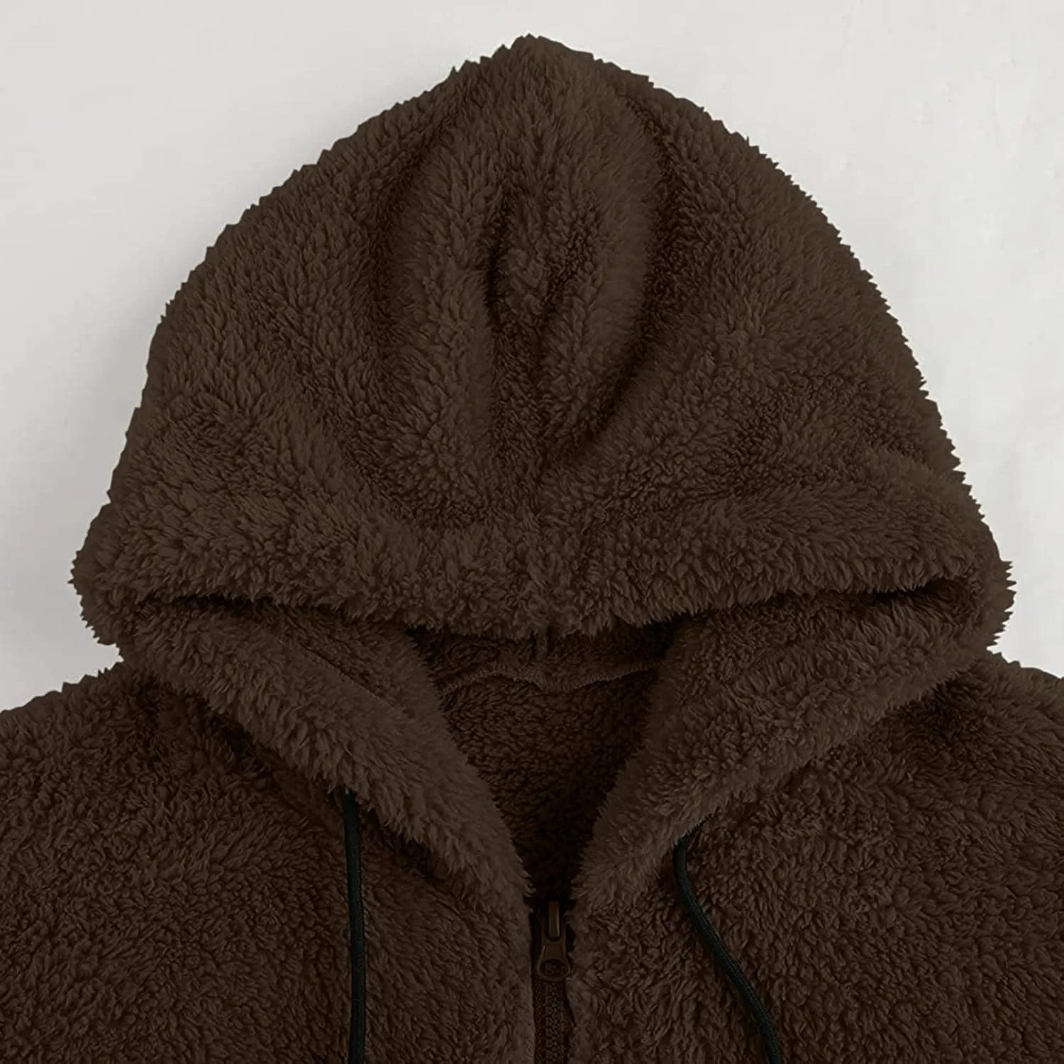 Fleece Jacket Men, Men's Outdoor Casual Fleece Sherpa Lined Button Down Shirt Jacket Heavyweight Jacket Coats