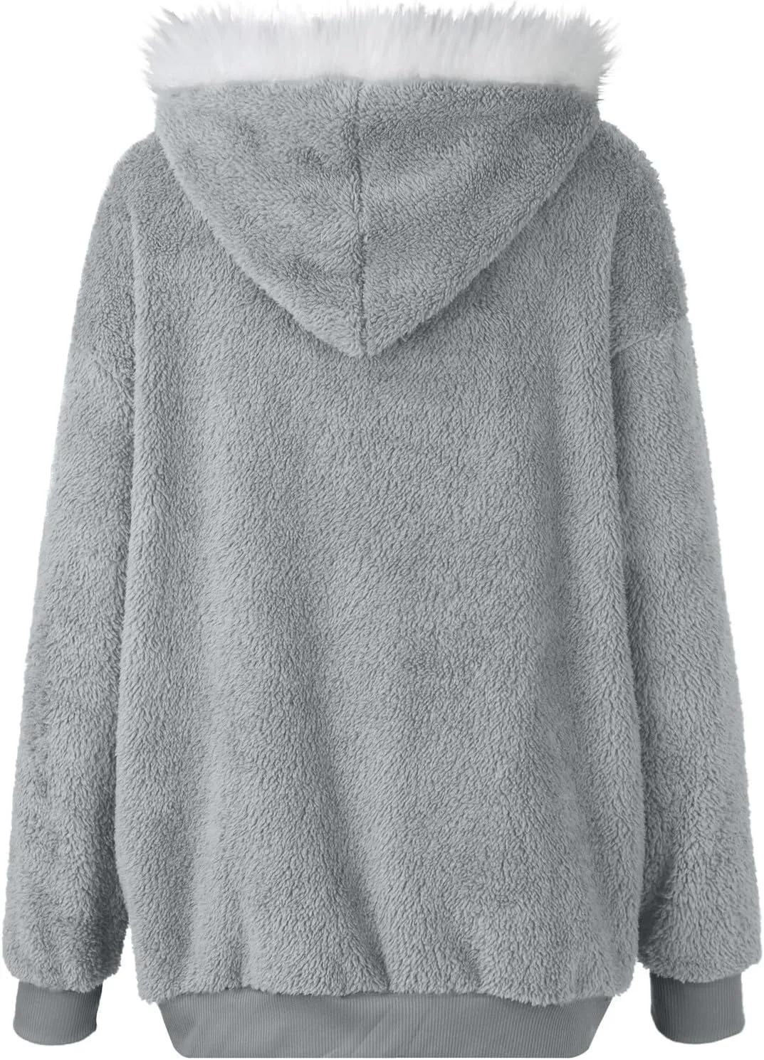 Fleece Jacket Women Sherpa-Lined Zip Up Long Sleeve Zip Up Hoodie Women Winter Jackets For Women Fall Jackets For Women 2024
