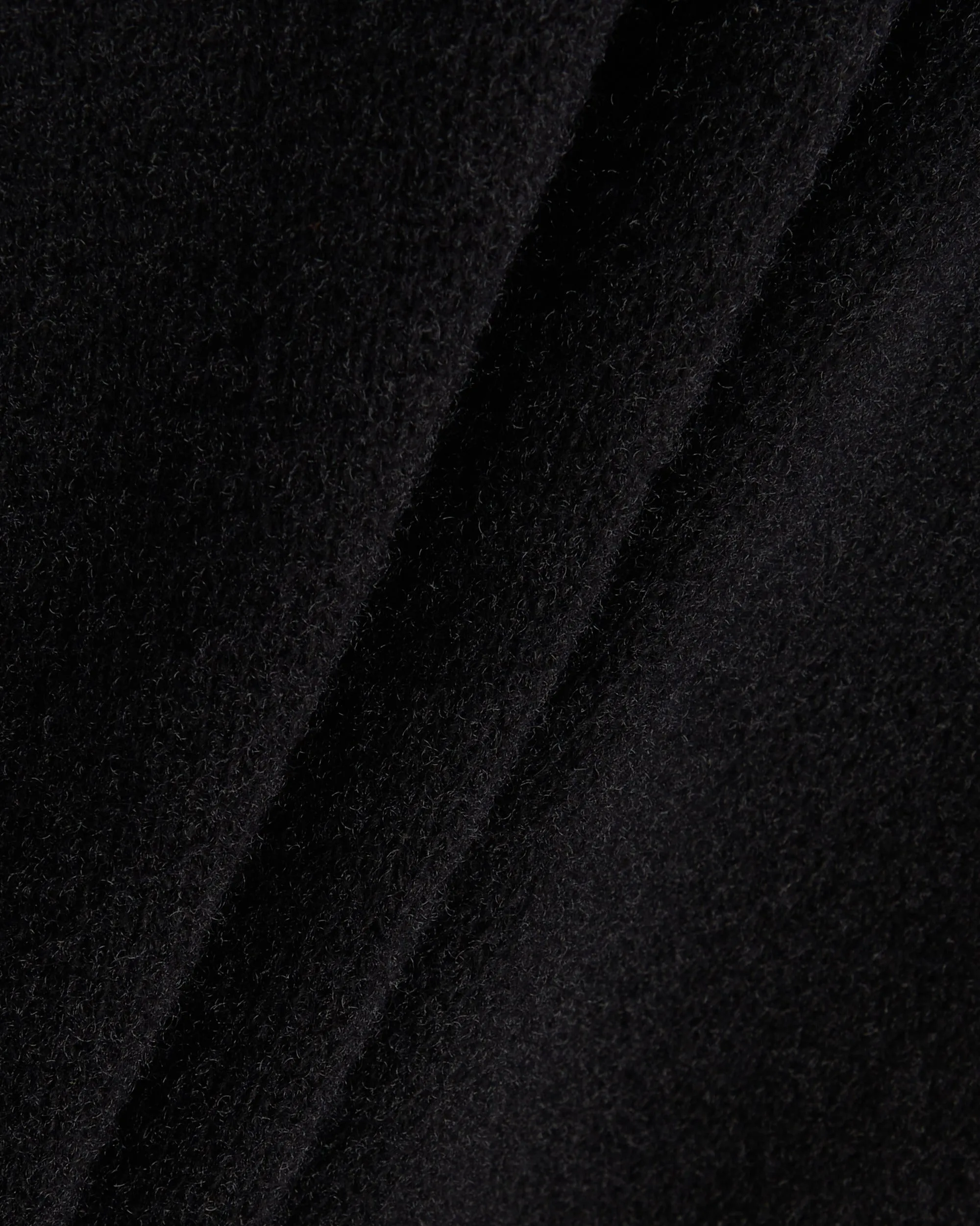 Fleece Knit Jumper Riviera Black
